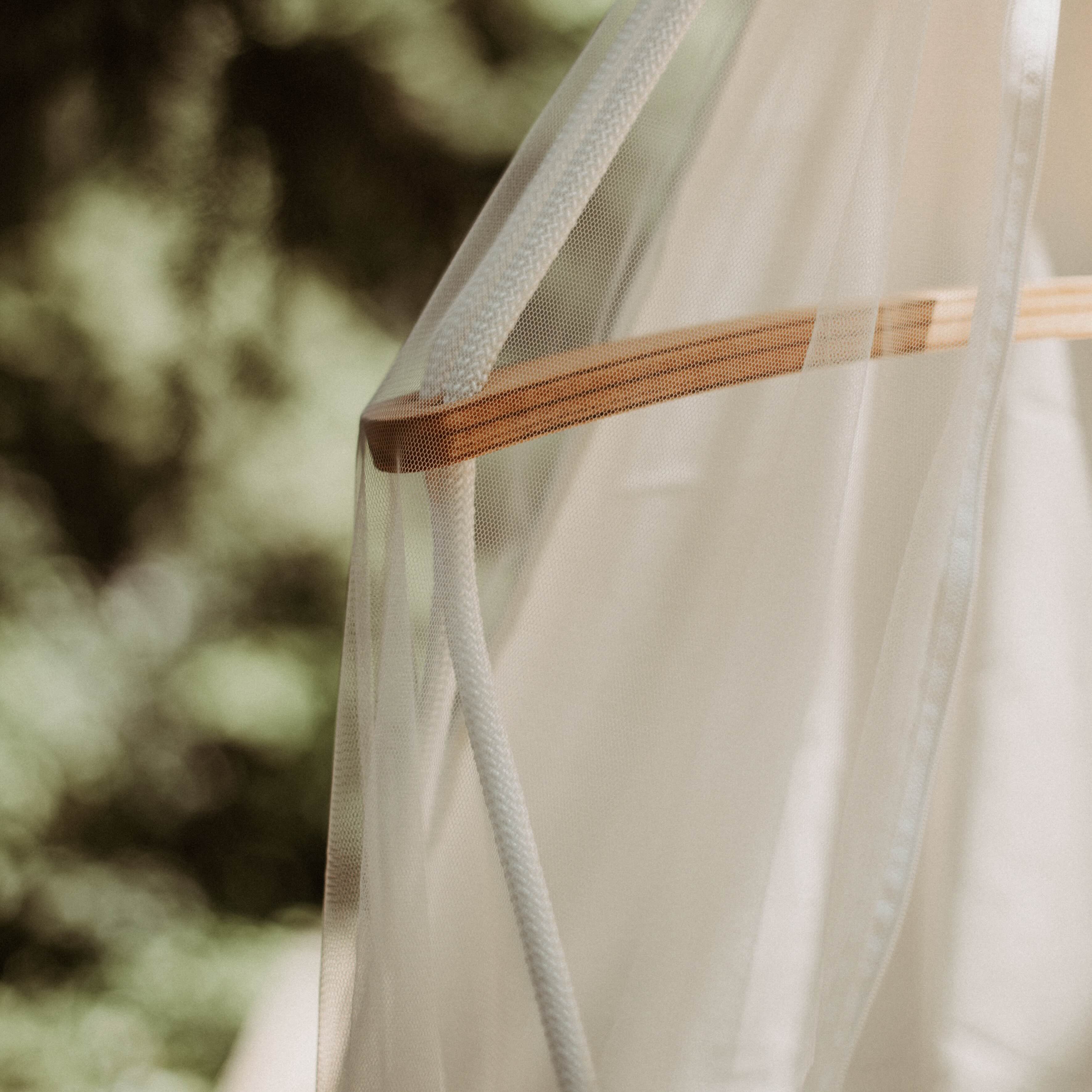 Rovarháló babahintához